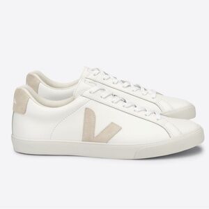 VEJA Esplar leather / suede white low top sneakers in sable 38 / 7